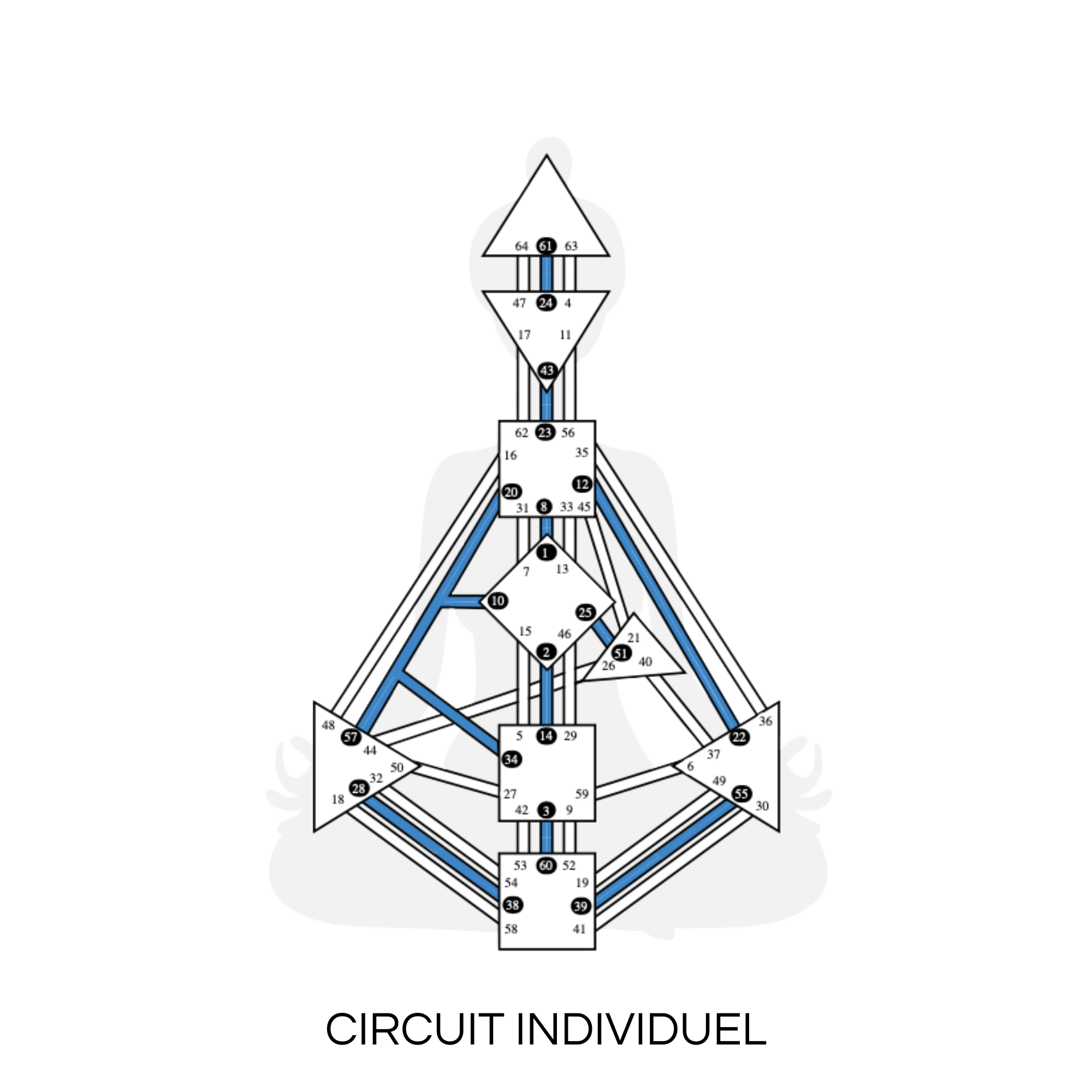 Circuit individuel design humain
